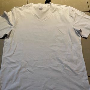 White v neck size Xl